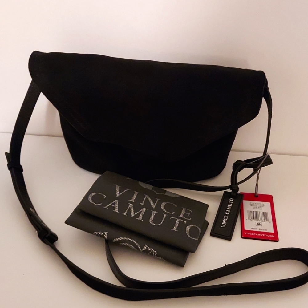 New Vince Camuto Jozie Crossbody in Black